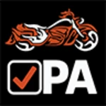 motorcycle practice exam android application logo